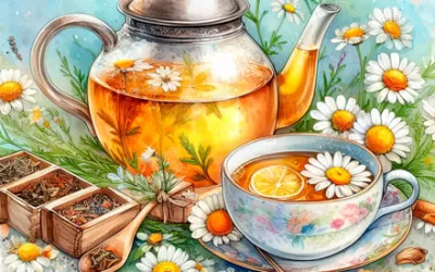 10 BENEFÍCIOS DO CHÁ DE CAMOMILA